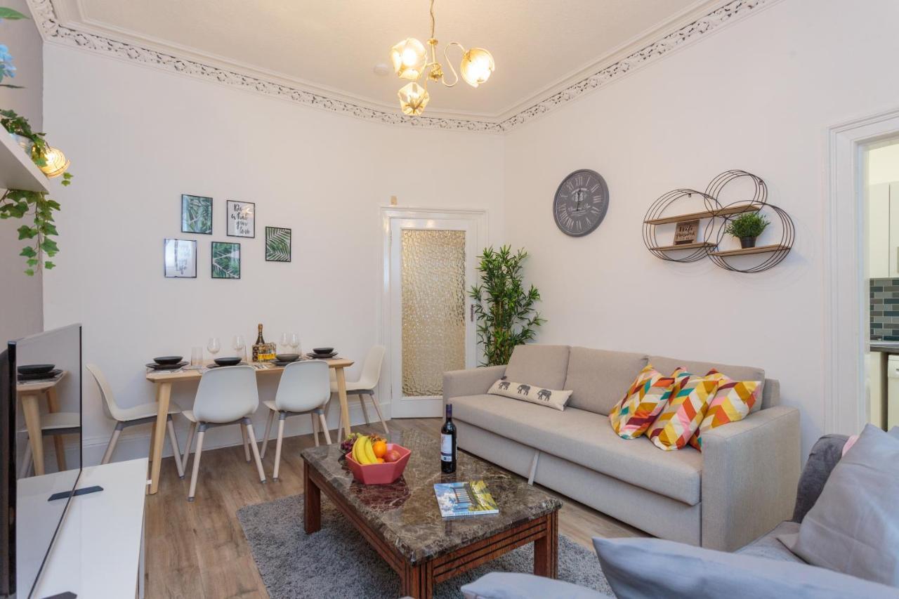 Stylish Apartment At The Edge Of Meadows Park Edynburg Zewnętrze zdjęcie